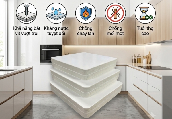 Tấm nhựa 5 lớp ứng dụng như thế nào? Giải pháp vật liệu đa năng cho nội thất, quảng cáo và xây dựng
