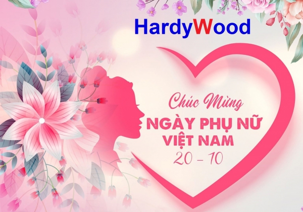 HardyWood chúc mừng ngày Phụ nữ Việt Nam 20-10