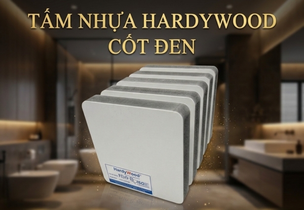 Tấm nhựa cốt đen HardyWood 17mm – Cứng chắc từ bên trong, bền đẹp cho mọi công trình
