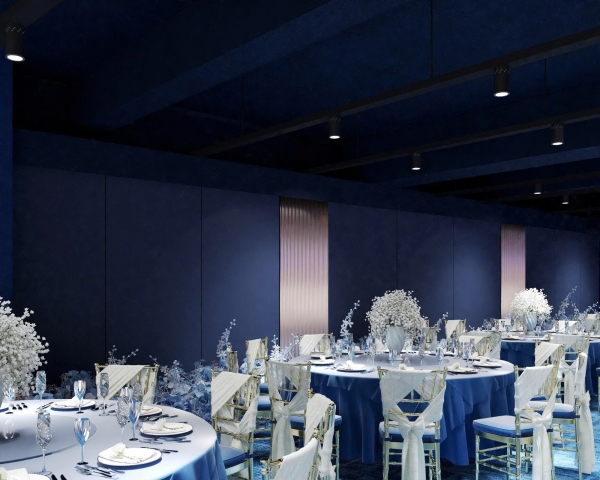 Tấm ốp than tre TOPDECO – Giải pháp hoàn thiện cho không gian hội trường và phòng tiệc cưới